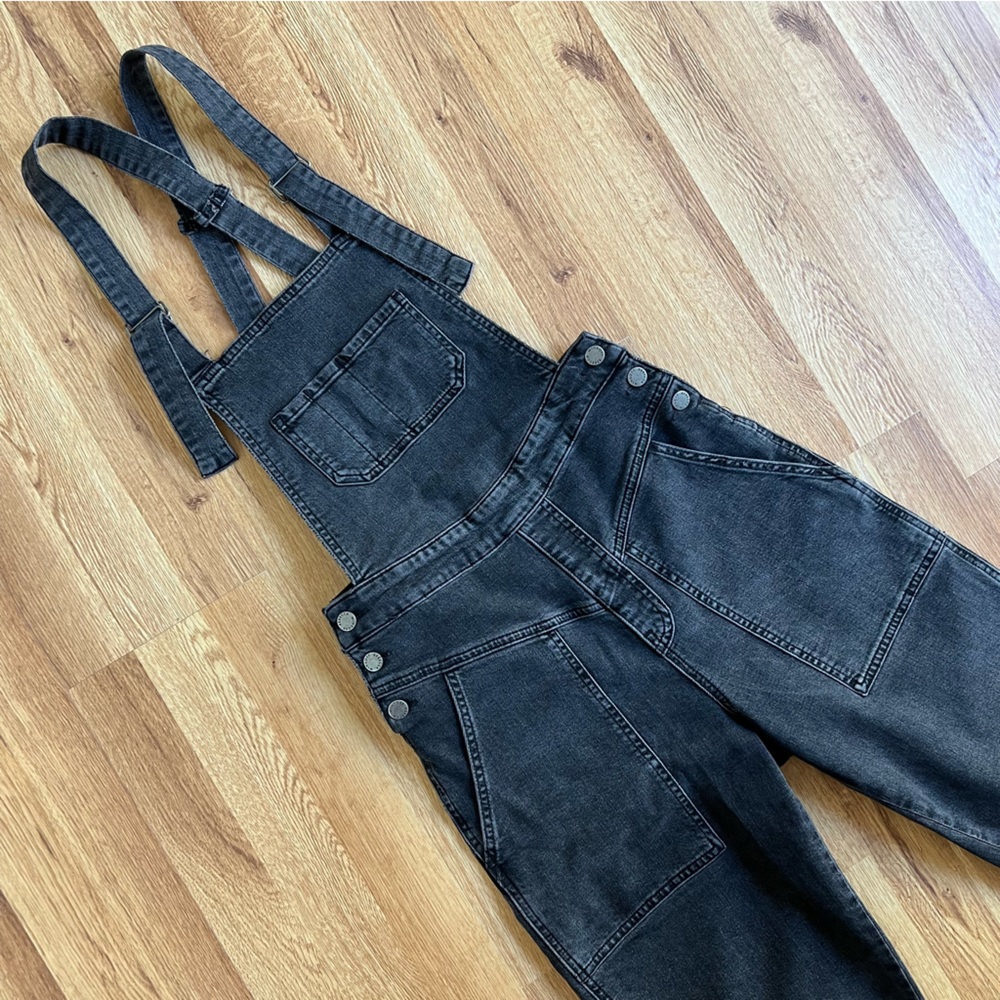 Rebecca Minkoff Gray Denim Overalls, S